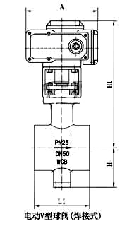 電動(dòng)V型調(diào)節(jié)球閥_對(duì)夾式